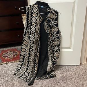 Eva Franco sequined vest